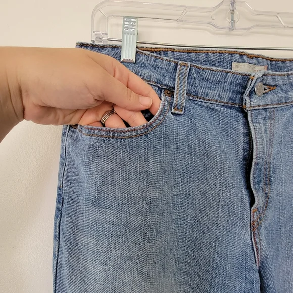 Levi's 515 Bootcut Mid-rise Stretch 12P Jean Y2K denim - Picture 4 of 9